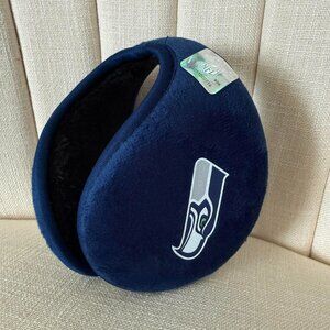 Seattle SEAHAWKS blue earmuffs Unisex adult ear warmers football NFL